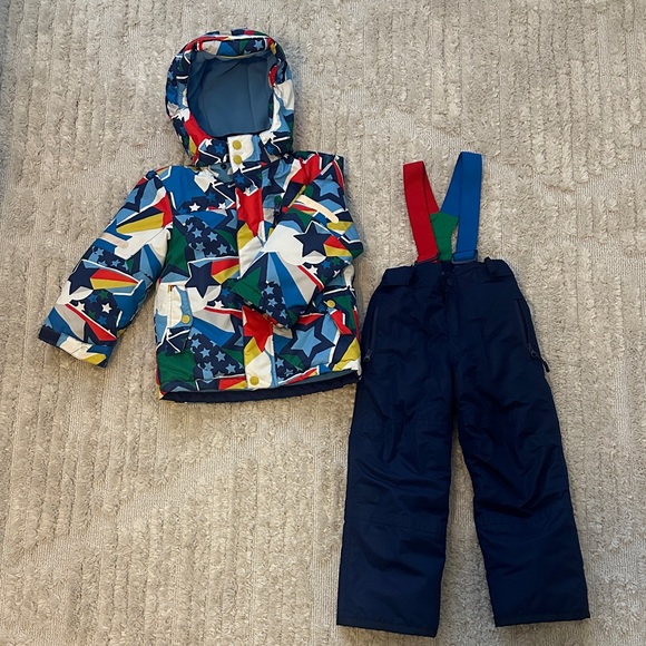 Boden Other - Boden Multicolor Star Print Outerwear Set